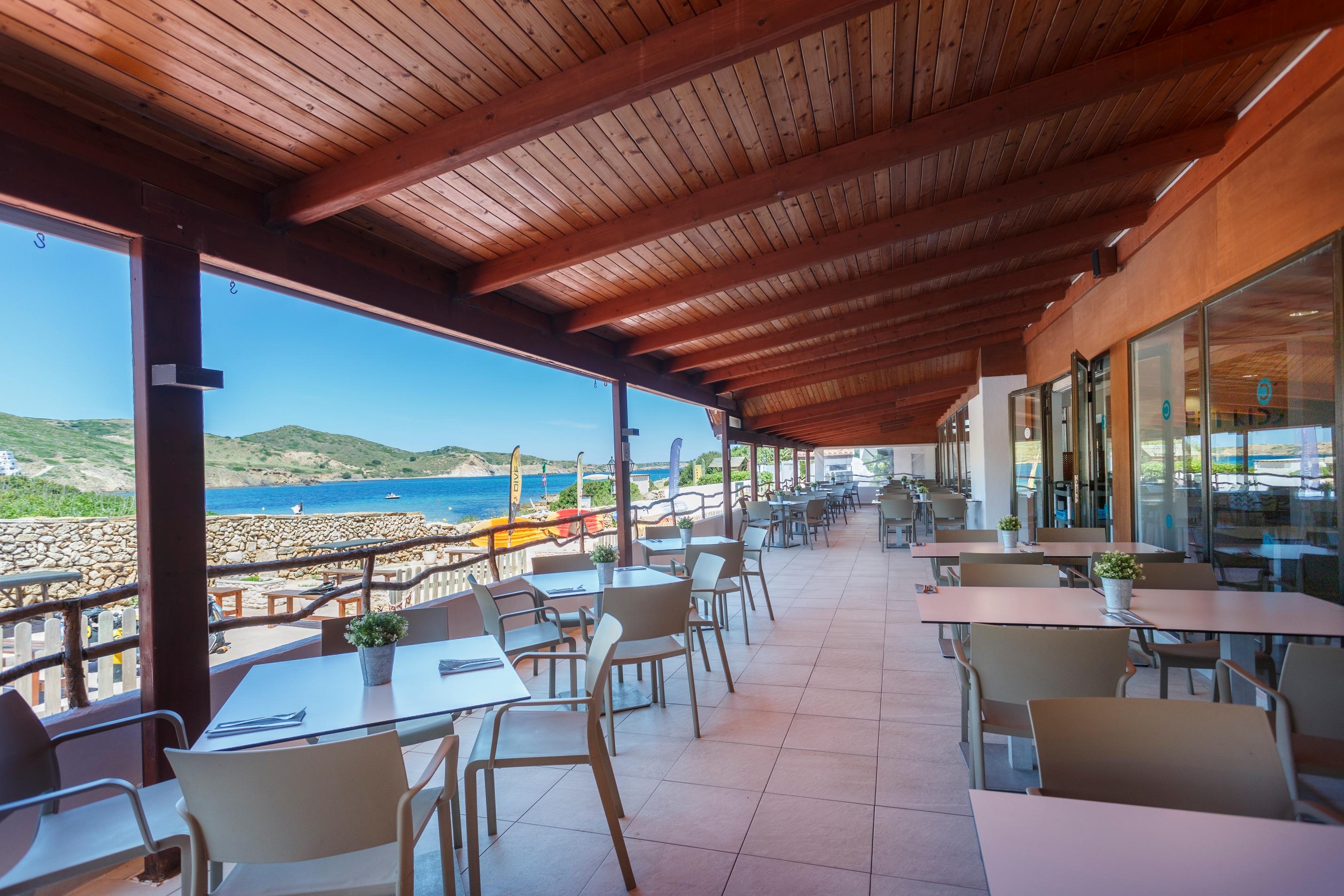 Fergus Club Carema Splash Playas De Fornells Nhà hàng bức ảnh